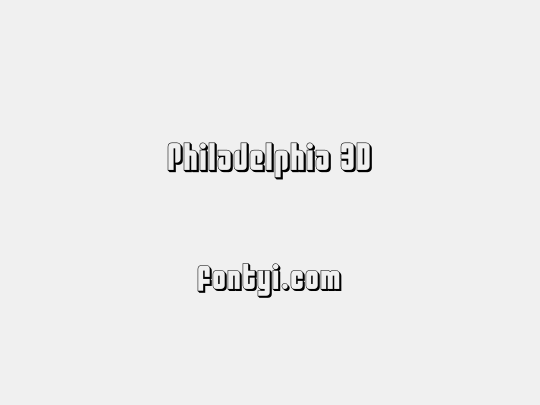 Philadelphia 3D