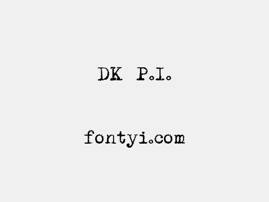 DK P.I.