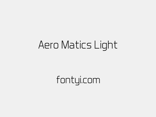 Aero Matics Light