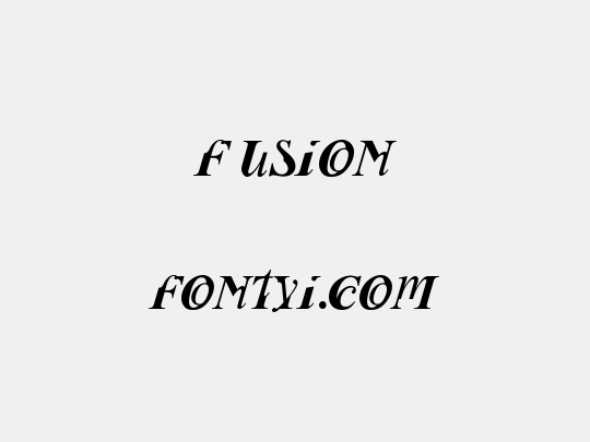 Fusion