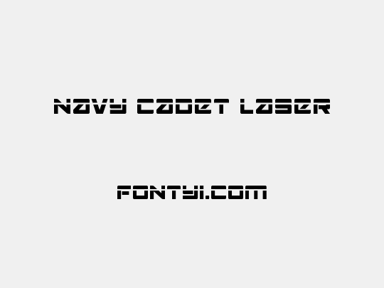Navy Cadet Laser