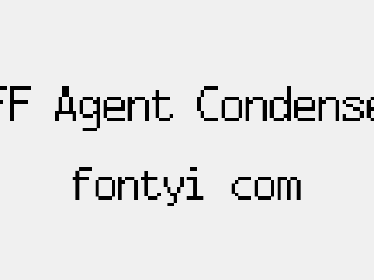 FFF Agent Condensed