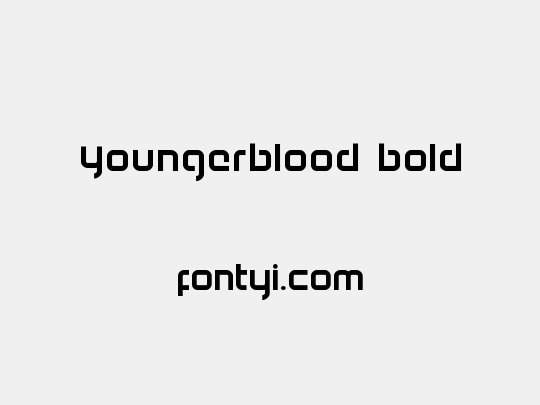 Youngerblood Bold