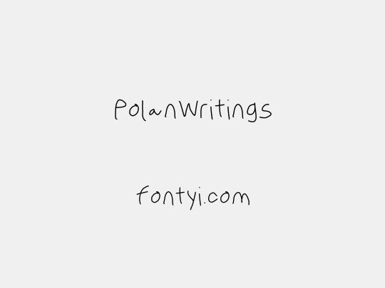 PolanWritings