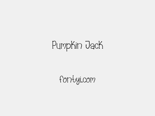 Pumpkin Jack
