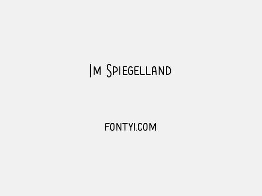 Im Spiegelland