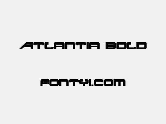 Atlantia Bold