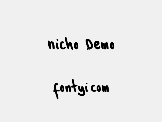 Nicho Demo