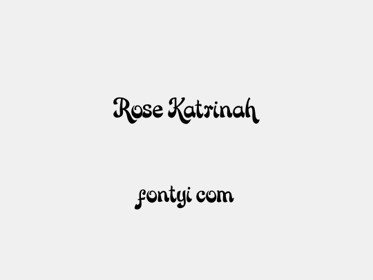 Rose Katrinah