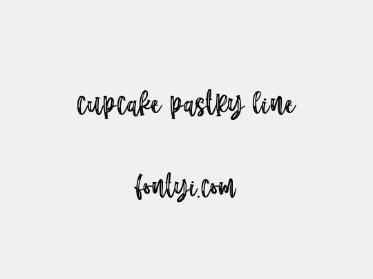 cupcake pastry line