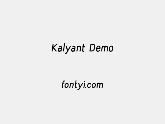 Kalyant Demo