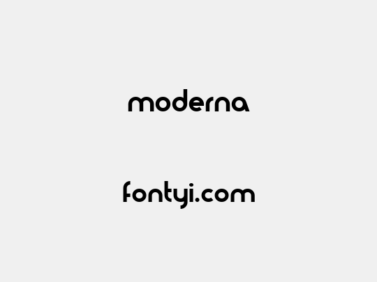 moderna