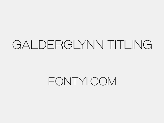 Galderglynn Titling