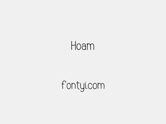 Hoam