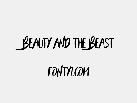 Beauty and the Beast