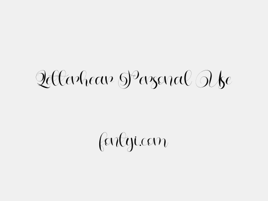 Letterhear Personal Use