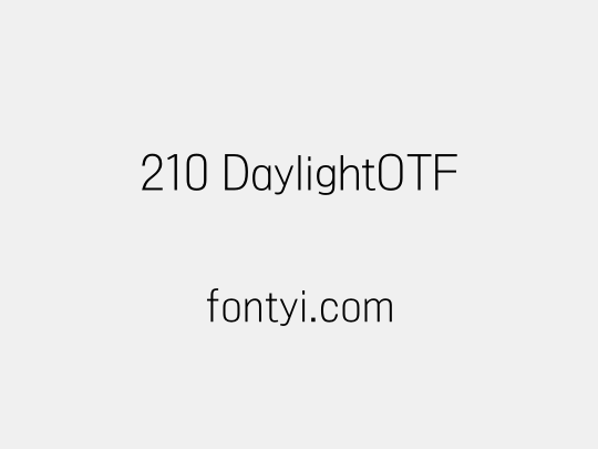 210 DaylightOTF