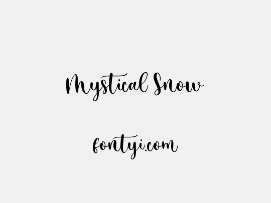 Mystical Snow