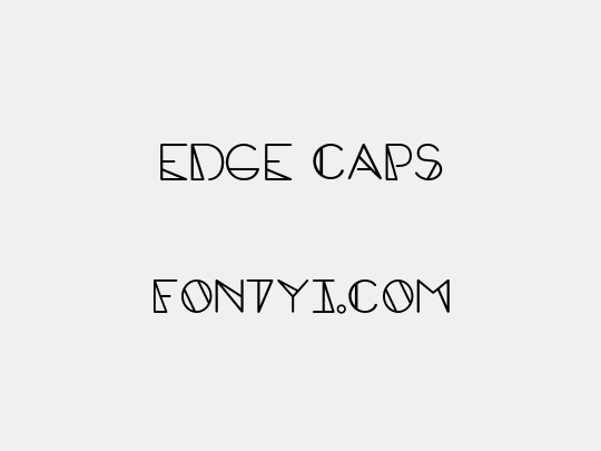 Edge Caps
