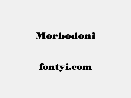 Morbodoni
