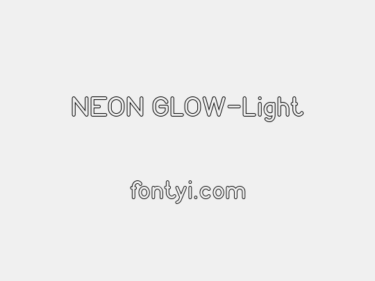 NEON GLOW-Light