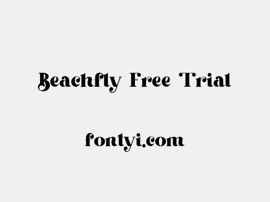 Beachfly Free Trial