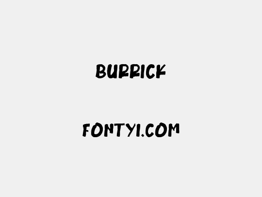 Burrick