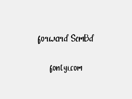 forward SemBd