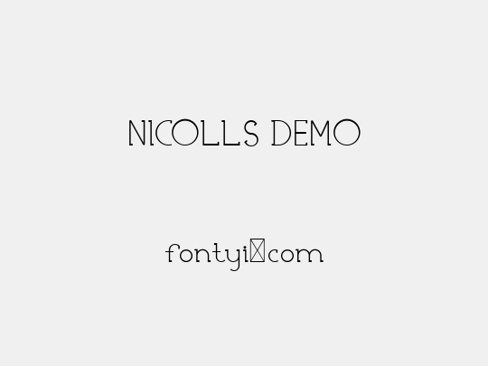 NICOLLS DEMO