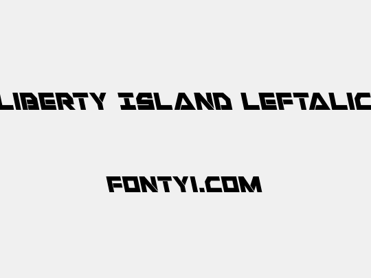 Liberty Island Leftalic