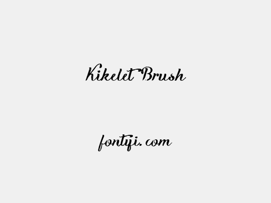 Kikelet Brush