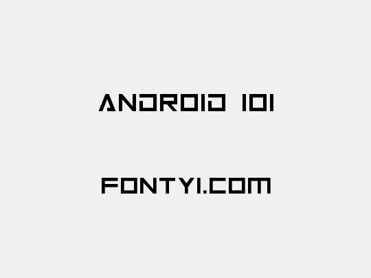 Android 101