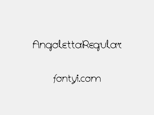 AngolettaRegular