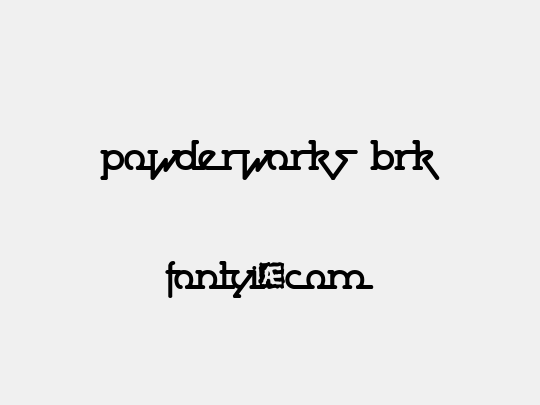 Powderworks BRK