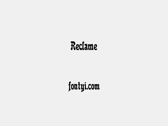 Reclame