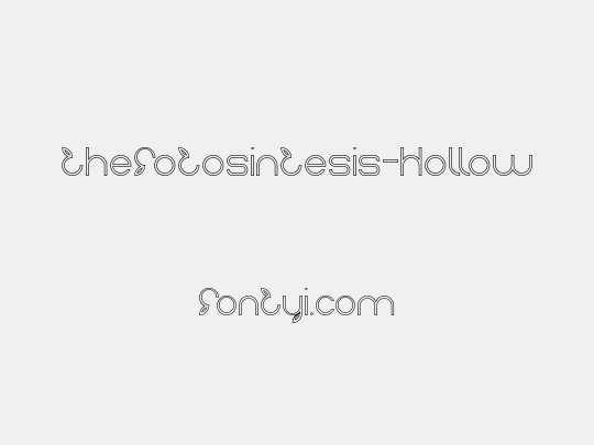 thefotosintesis-Hollow