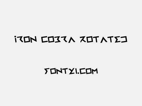 Iron Cobra Rotated