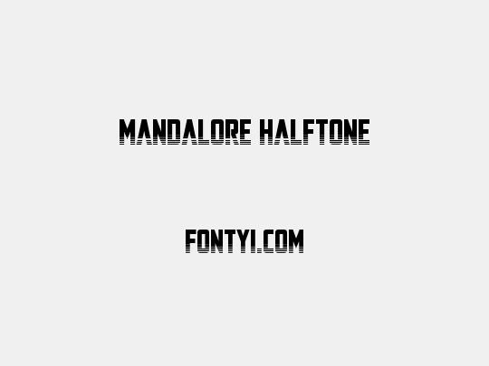 Mandalore Halftone