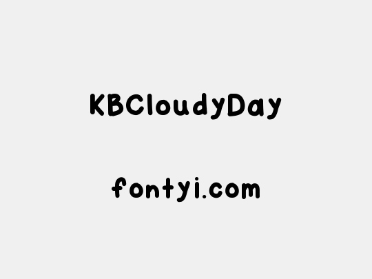 KBCloudyDay