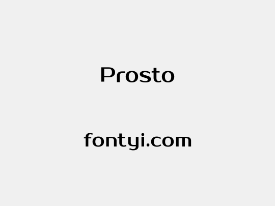 Prosto