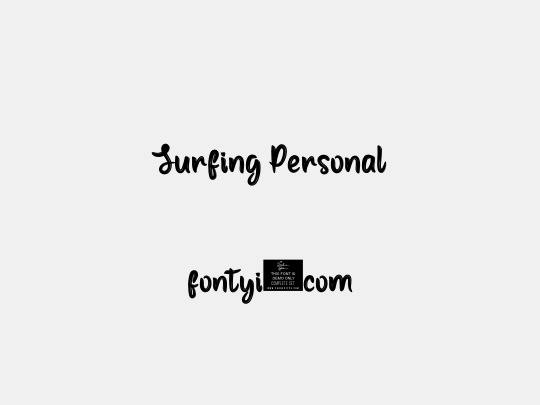 Surfing Personal
