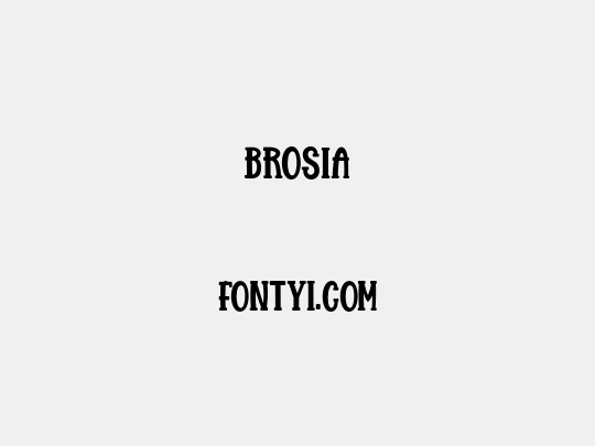 Brosia