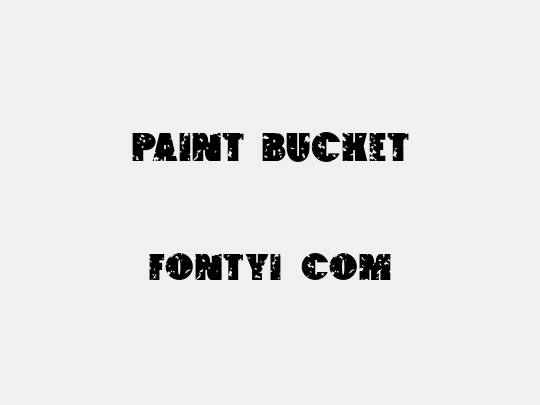 Paint bucket