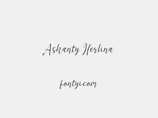 Ashanty Herlina