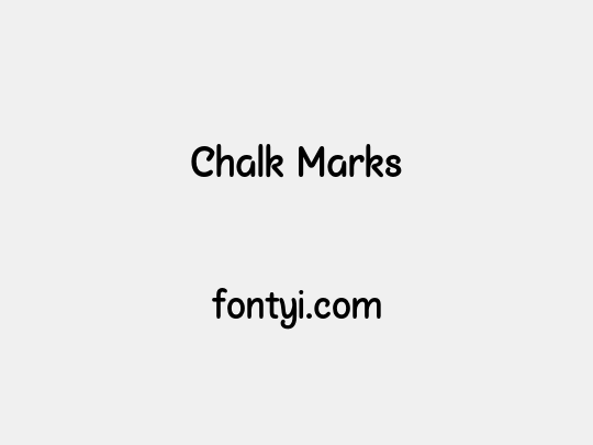 Chalk Marks
