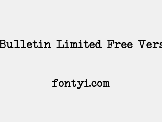 NeoBulletin Limited Free Version