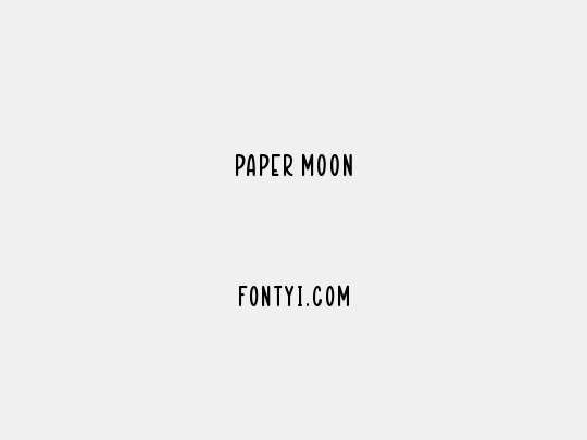 PAPER MOON