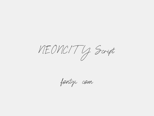 NEONCITY Script