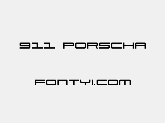 911 Porscha