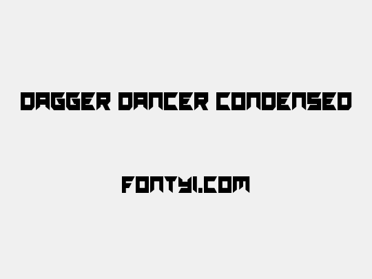 Dagger Dancer Condensed